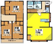 ルナ高井戸の間取り画像