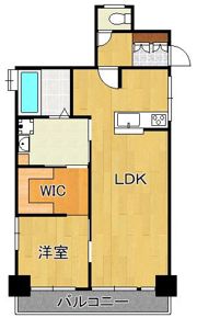 紅梅台ハイツ2号棟 214号室の間取り画像