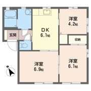 メゾン喜多川 E棟の間取り画像