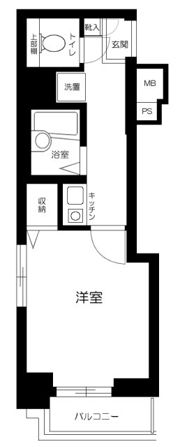 サンテミリオン渋谷道玄坂の間取り画像