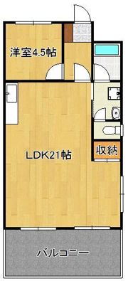 シャトレ白銀の間取り画像