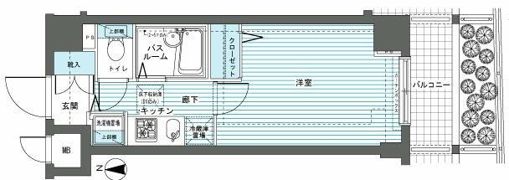 フェニックス武蔵関弐番館の間取り画像
