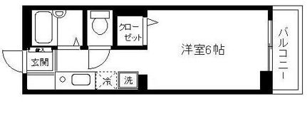 ディアコート横浜の間取り画像