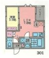 リヴェールココの間取り画像