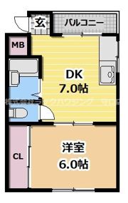 エクセーラ森小路の間取り画像