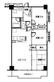 ラメージュ朝霞台の間取り画像