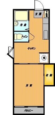 シャルムKの間取り画像