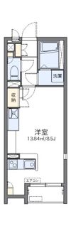 レオネクストNAKAJIMAの間取り画像