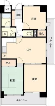 アーバンパーク行徳の間取り画像