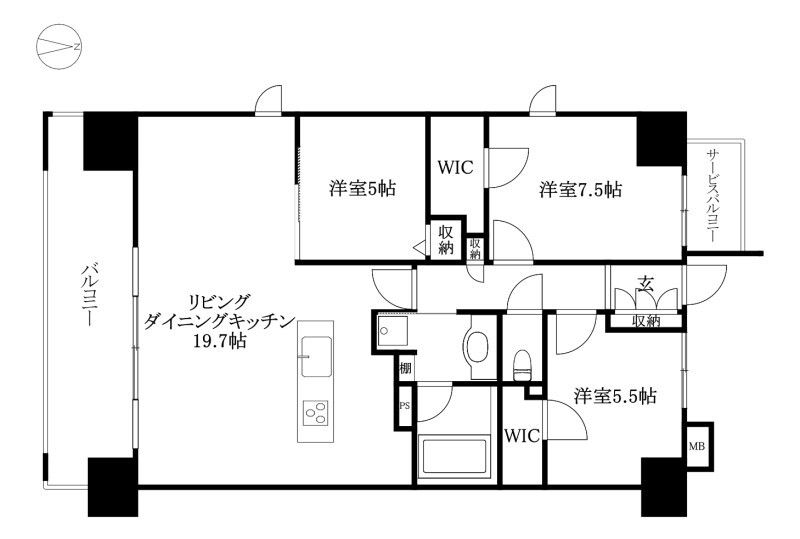 間取図