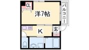 キャッスルアート三宮東の間取り画像