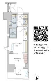 Brillia ist 町屋の間取り画像