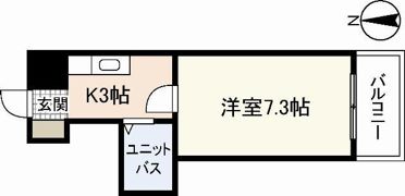 グランドール西原の間取り画像