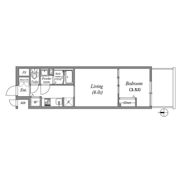 LUORE+新大阪SOUTHの間取り画像