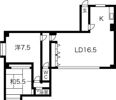 池下ウエストマンションの間取り画像
