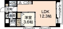 Shetland Yokogawaの間取り画像