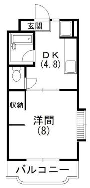 グレースコートの間取り画像