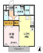 グランドソレイユ B棟の間取り画像