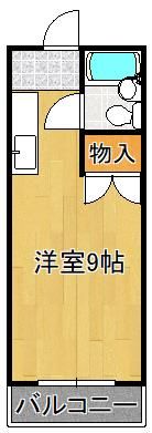 ホワイトハイツえびすの間取り画像