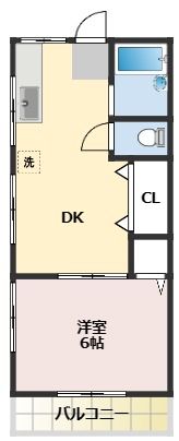 コンフォートコマオカの間取り画像