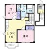 RアベニールBの間取り画像