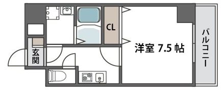 Canal天満橋の間取り画像