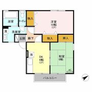 オイコス 参番館の間取り画像