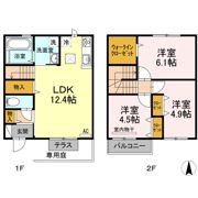 ノース パーク Ⅰの間取り画像