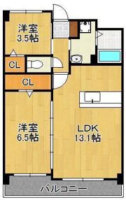 第60川崎ビルの間取り画像