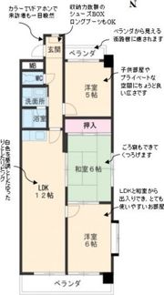 ディアコート池下の間取り画像
