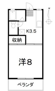 サンシャイン寺家Bの間取り画像