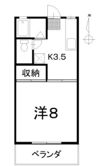 サンシャイン寺家Bの間取り画像