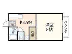 サンシャイン寺家Aの間取り画像