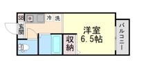 メゾン熊内橋の間取り画像