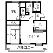メゾンT&Tの間取り画像