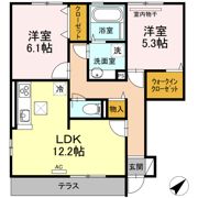 ルークス瀬戸 A棟の間取り画像