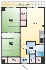 幸町ハイツの間取り画像