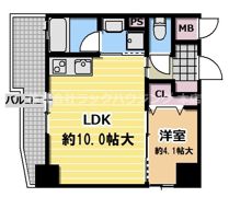 クオーレ榎並の間取り画像