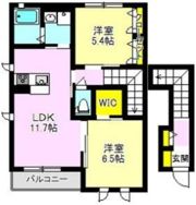 Villa Megumi Dの間取り画像