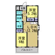コーポモリタⅤの間取り画像