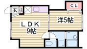 ときわ花山ハイツの間取り画像