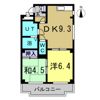パークヒル新知の間取り画像