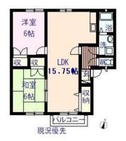 パティオ21の間取り画像