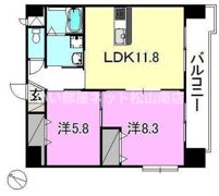 メゾンドール錦町2の間取り画像
