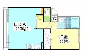 サンライフ泉田 B棟の間取り画像