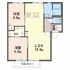 ヴィラ キャロット A棟の間取り画像