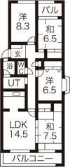 フレックス瀬戸の間取り画像