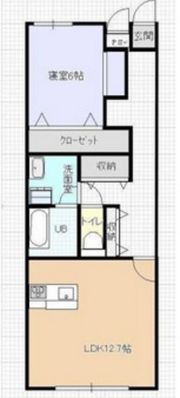 アルカンジュ高柳西町の間取り画像