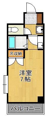 オリエンタル東新町の間取り画像