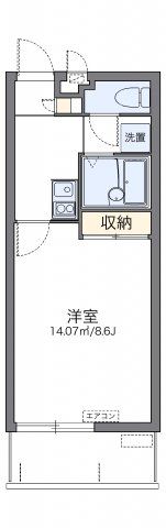 レオネクストプランドール真嘉比の間取り画像